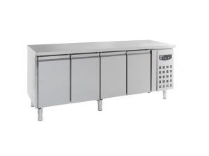Kühltisch mit 4 Türen / 511 Liter / 2230x600x860 mm