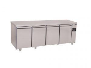 Kühltisch 632 Liter /  4 Türen / exkl. motor /  2060x700x850 mm