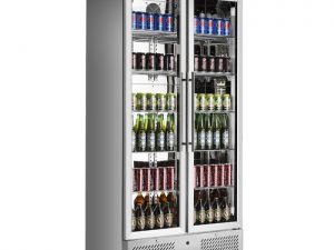 Barkühler hoch 458 l edelstahl