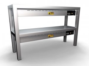 Aufsatzbord keramisch beheizt 2 stufig