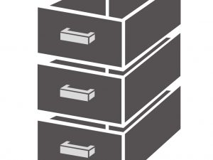Schubladenblock 1/3 standard