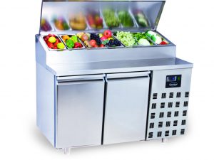 Saladette 2 türen 7x 1/3GN behälter