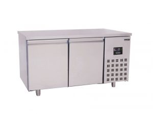 Bäckerei Kühltisch 380 Liter / 2 Türen / 1550x800x850 mm