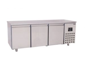 Bäckerei Kühltisch 615 Liter / 3 Türen / 2100x800x850 mm